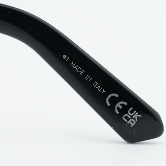 Dior 30MONTAIGNE S9U 10A0 Sunglasses Black Oval Frame, Grey Lenses main image 10